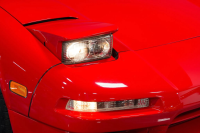 1991 Acura NSX in Formula Red over Black