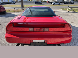 1998 Acura NSX in Formula Red over Black
