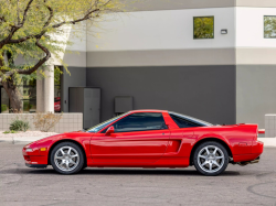 1998 Acura NSX in Formula Red over Black