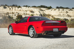 1998 Acura NSX in Formula Red over Black