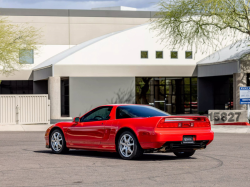 1998 Acura NSX in Formula Red over Black