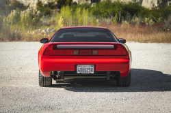 1998 Acura NSX in Formula Red over Black