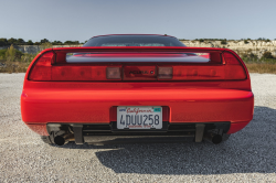 1998 Acura NSX in Formula Red over Black