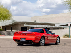 1998 Acura NSX in Formula Red over Black