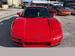 1998 Acura NSX in Formula Red over Black