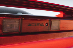 1998 Acura NSX in Formula Red over Black