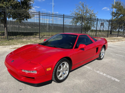 1998 Acura NSX in Formula Red over Black