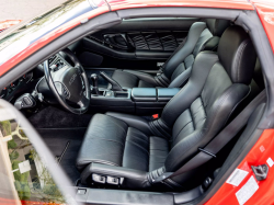 1998 Acura NSX in Formula Red over Black