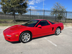 1998 Acura NSX in Formula Red over Black