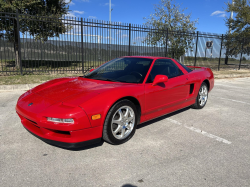 1998 Acura NSX in Formula Red over Black