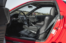 1998 Acura NSX in Formula Red over Black