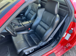 1998 Acura NSX in Formula Red over Black