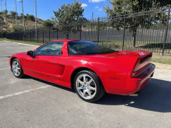 1998 Acura NSX in Formula Red over Black