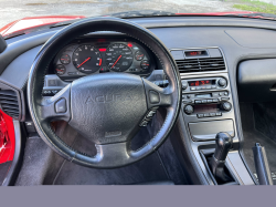 1998 Acura NSX in Formula Red over Black
