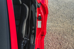 1998 Acura NSX in Formula Red over Black