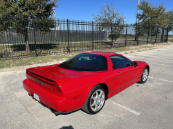 1998 Acura NSX in Formula Red over Black