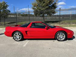 1998 Acura NSX in Formula Red over Black