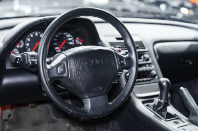 1991 Acura NSX in Formula Red over Black