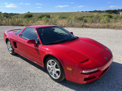1998 Acura NSX in Formula Red over Black