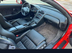 1998 Acura NSX in Formula Red over Black