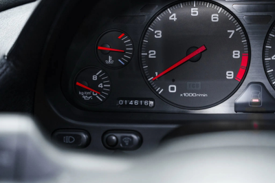 1991 Acura NSX in Formula Red over Black