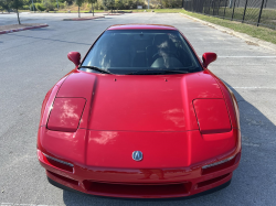 1998 Acura NSX in Formula Red over Black