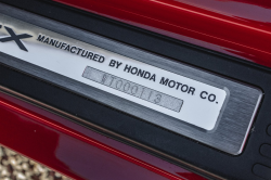 1998 Acura NSX in Formula Red over Black