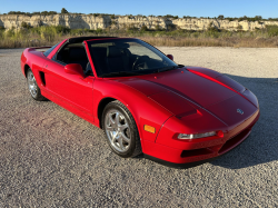 1998 Acura NSX in Formula Red over Black