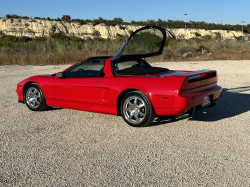 1998 Acura NSX in Formula Red over Black