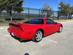 1998 Acura NSX in Formula Red over Black