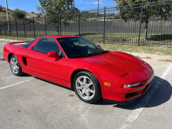 1998 Acura NSX in Formula Red over Black