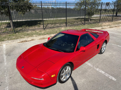 1998 Acura NSX in Formula Red over Black