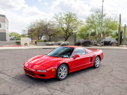 1998 Acura NSX in Formula Red over Black