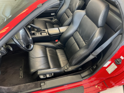 1998 Acura NSX in Formula Red over Black