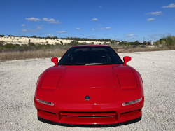 1998 Acura NSX in Formula Red over Black