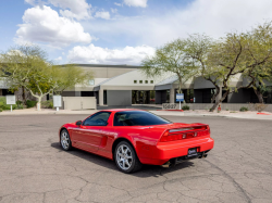 1998 Acura NSX in Formula Red over Black