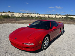 1998 Acura NSX in Formula Red over Black