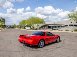 1998 Acura NSX in Formula Red over Black
