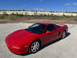 1998 Acura NSX in Formula Red over Black