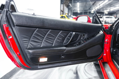 1991 Acura NSX in Formula Red over Black