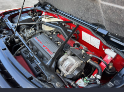 1998 Acura NSX in Formula Red over Black