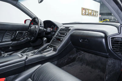 1991 Acura NSX in Formula Red over Black