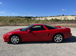 1998 Acura NSX in Formula Red over Black