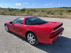 1998 Acura NSX in Formula Red over Black