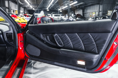 1991 Acura NSX in Formula Red over Black