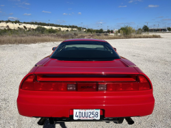 1998 Acura NSX in Formula Red over Black