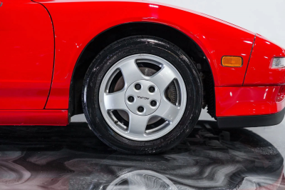 1991 Acura NSX in Formula Red over Black