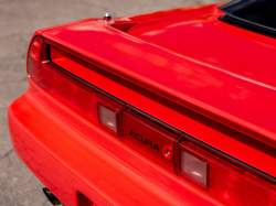 1998 Acura NSX in Formula Red over Black