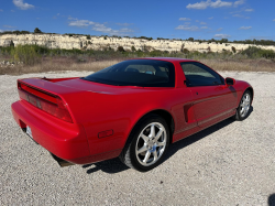 1998 Acura NSX in Formula Red over Black