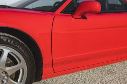 1998 Acura NSX in Formula Red over Black